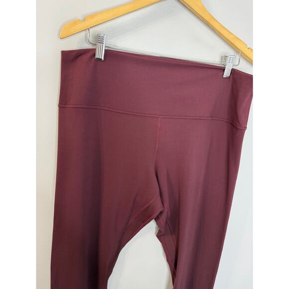 Lululemon Align Pant II 25" Leggings Cassis High Rise Stretch Sz 18 - Picture 3 of 12